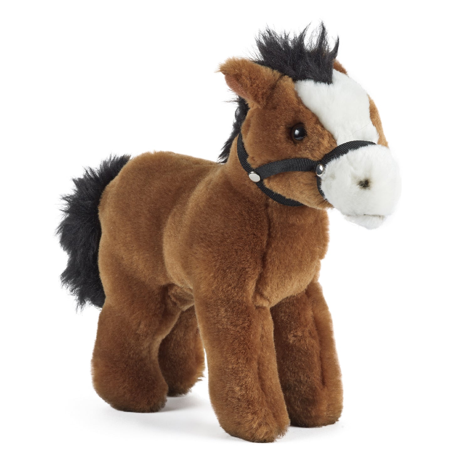 Horse with Bridle Plush Stuffed Animal Toy