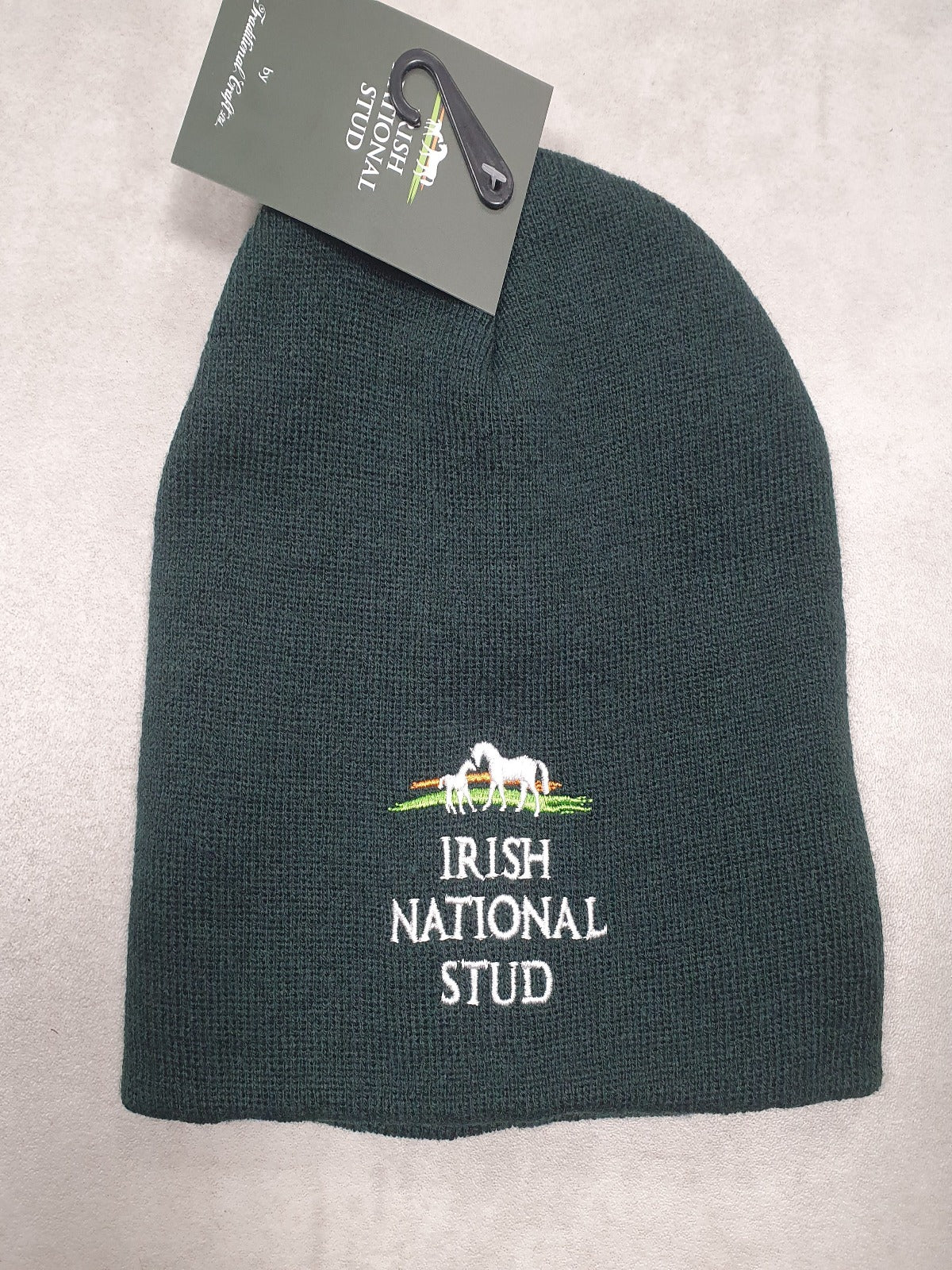 Bespoke Bottle Green Beanie Hat