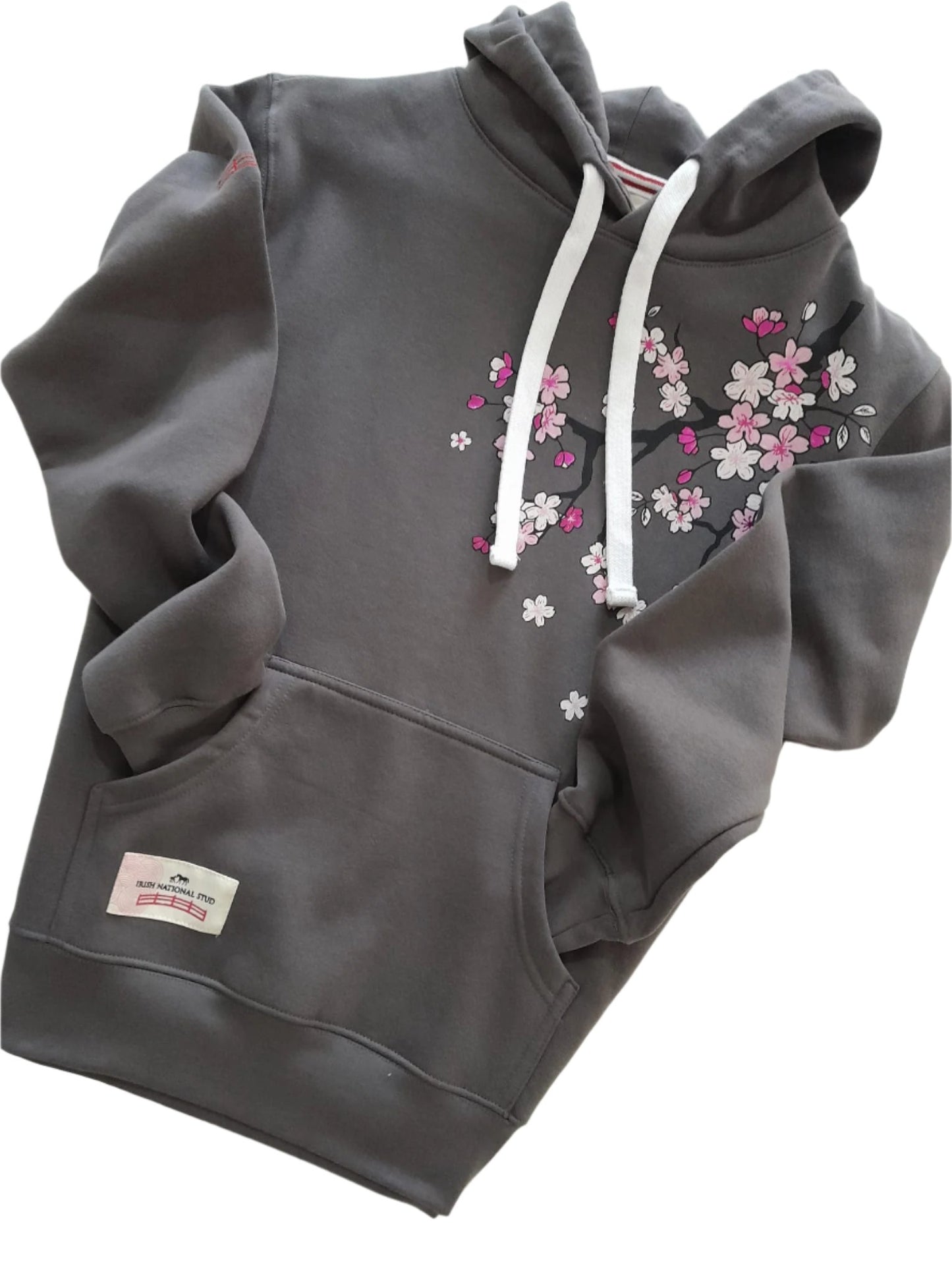 INS Pewter Cherry Blossom Hoody