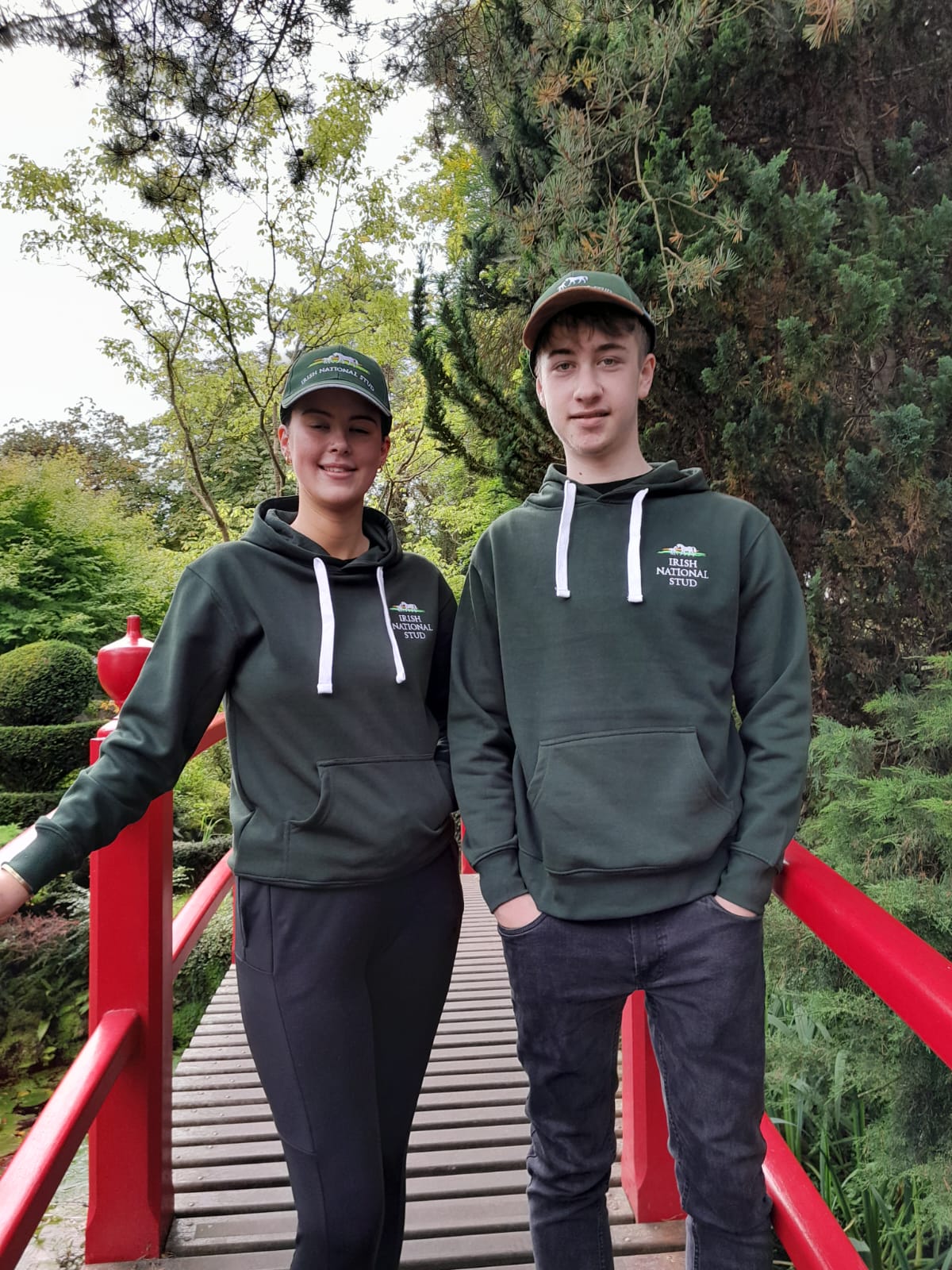 INS BOTTLE GREEN HOODY