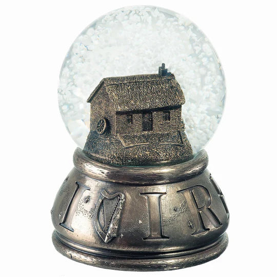 Irish Cottage Snow Globe