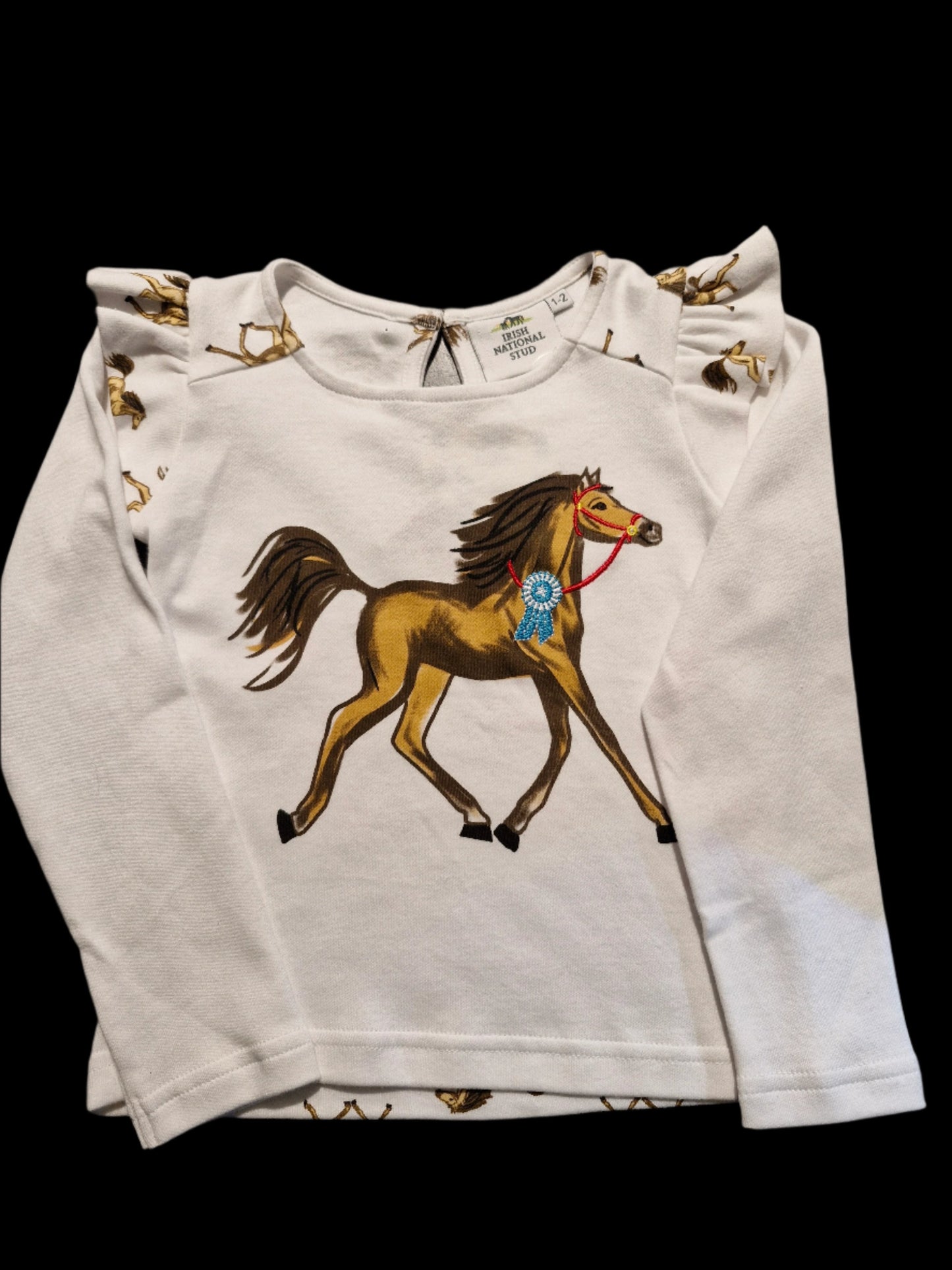 INS WHITE HORSE L/S KIDS TOP