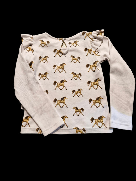 INS WHITE HORSE L/S KIDS TOP