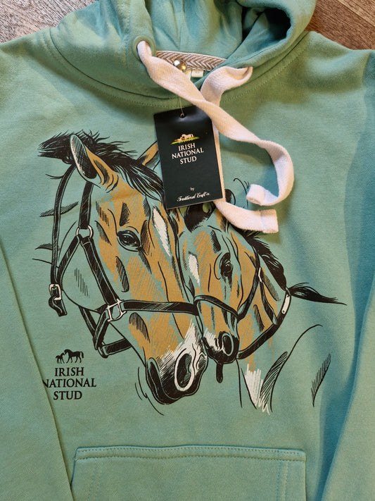 Ocean Green INS Horse Hoody