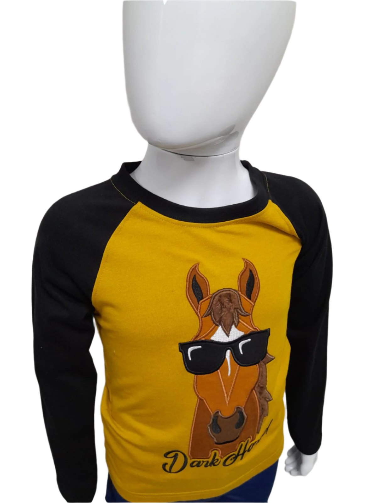 OCHRE MAR INS DARK HORSE RAG L/S KID TOP
