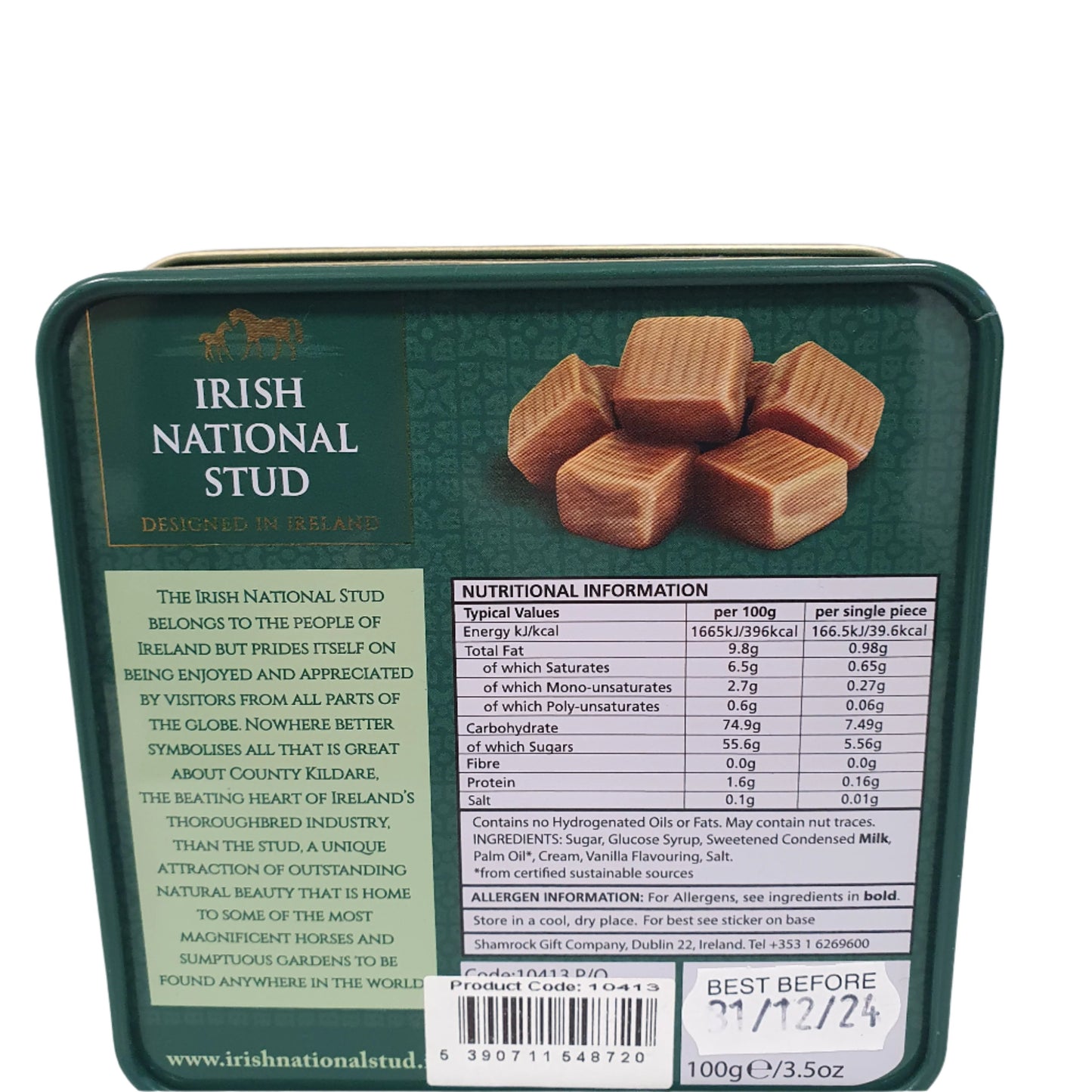 Bespoke Irish Fudge Tin