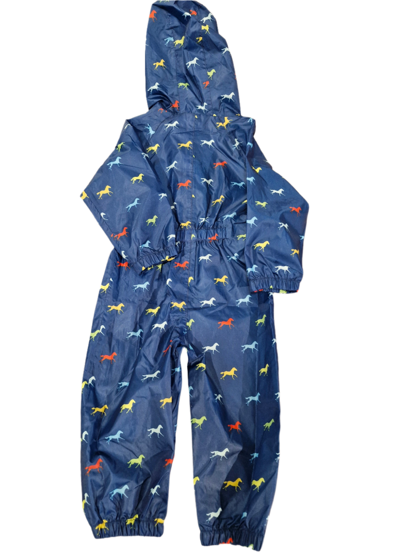 NAVY HORSE KIDS PUDDLE SUIT