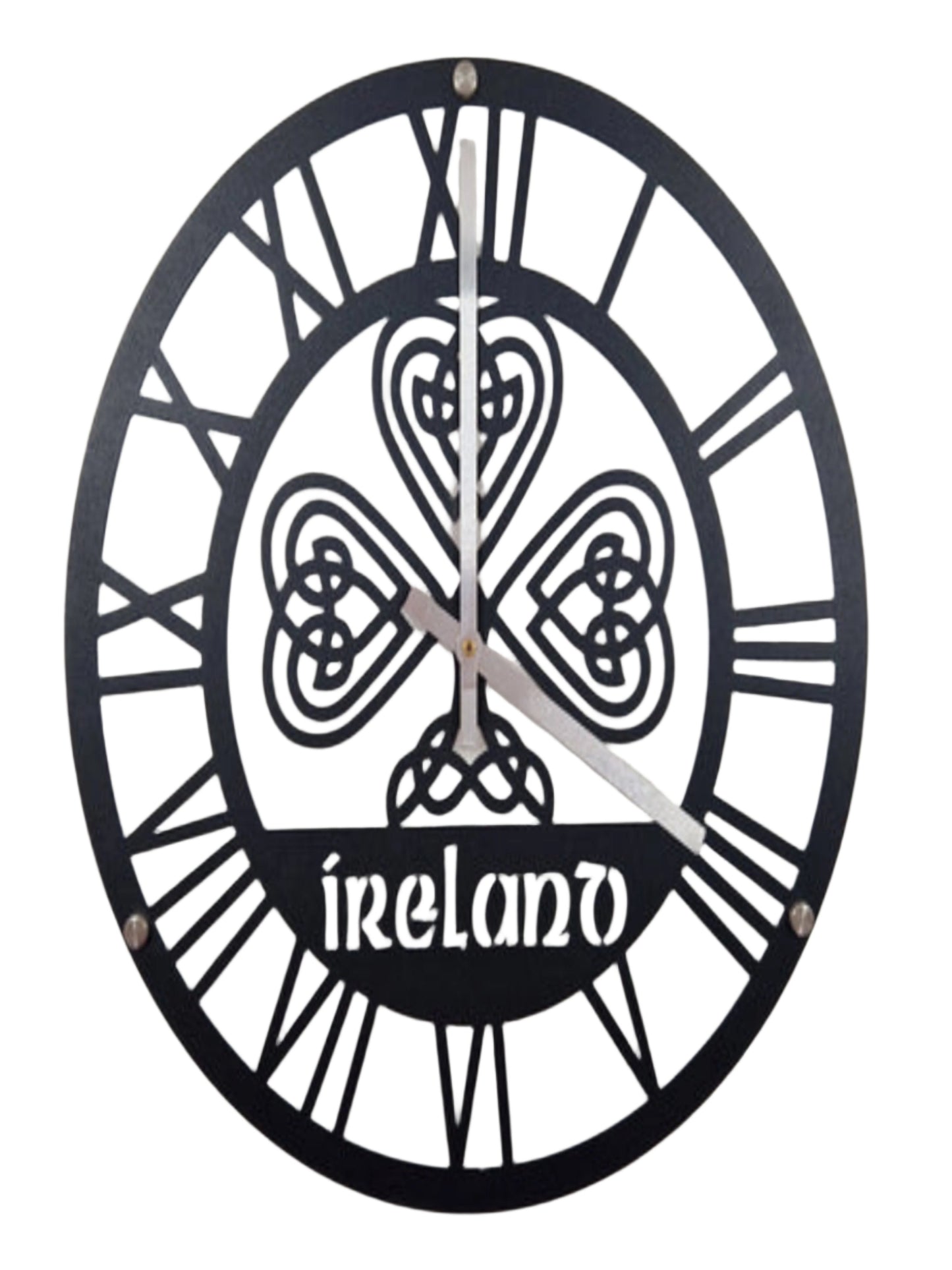 Celtic Shamrock Clock 400mm