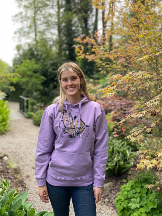 LILAC IRISH NATIONAL STUD HORSE HOODIE