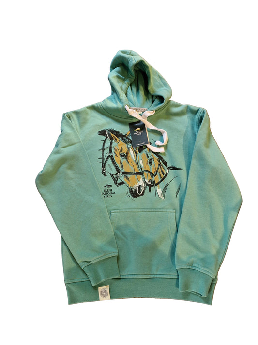 Ocean Green INS Horse Hoody